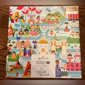 Hallmark 1000 piece It’s a Small World Disney puzzle. Like new.